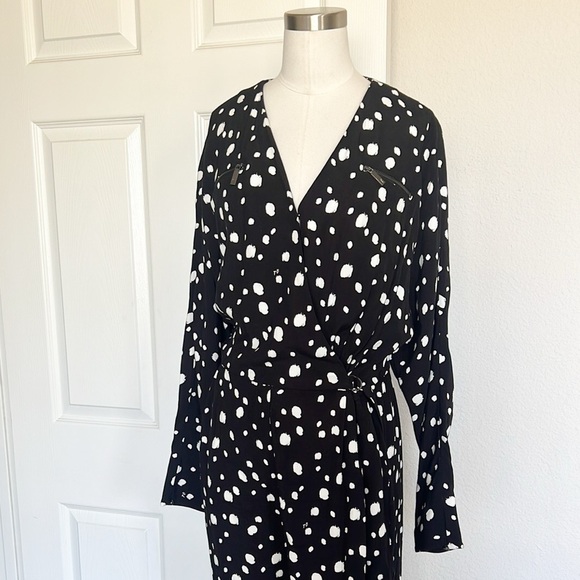 Ted Baker Womens Kollet Polka Dot Wrap Jumpsuit - Picture 5 of 11